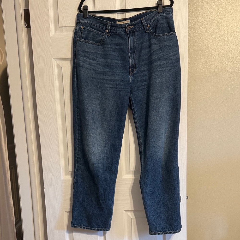 Levi's Women's Straight Leg Jeans - Dark Blue